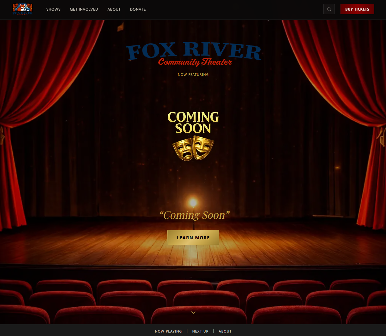 Fox River Community Theater website — foxrivercommunitytheater.org